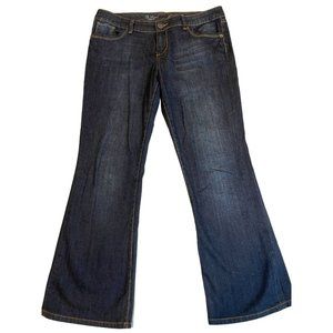 The Limited Women Vintage 1980s Jeans Boot Cut Leg Denim Mid Rise Blue Size 12S
